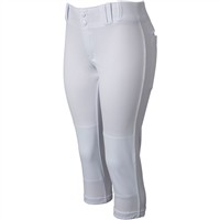 Champro Women's Tournament Low Rise Fastpitch Softball Pant, White