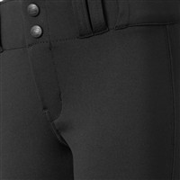 Champro Youth Tournament Low Rise Fastpitch Softball Pant, Black