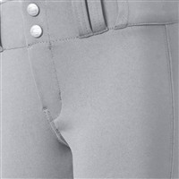 Champro Youth Tournament Low Rise Fastpitch Softball Pant, Grey