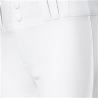 Champro Youth Tournament Low Rise Fastpitch Softball Pant, White