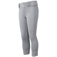 Champro Youth Tournament Low Rise Fastpitch Softball Pant, Grey