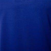 Badger Men's Short Sleeve 1/4-Zip Baseball Batting Jacket, Royal/Grey