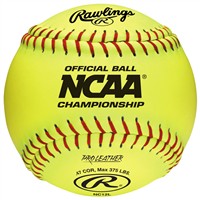 Rawlings NC12L Official NCAA Fastpitch Softball, 1-z