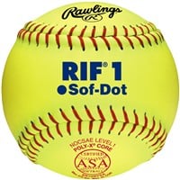 Rawlings Pro Tac RIF 1 10in Fastpitch Softball, 1-z