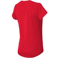 New Balance Womens Short Sleeve Tech T-Shirt, Red
