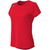 New Balance Womens Short Sleeve Tech T-Shirt, Red
