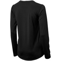 New Balance Womens Long Sleeve Tech T-Shirt, Black