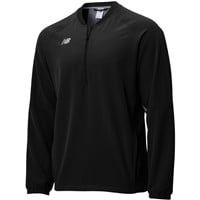 New Balance Mens Long Sleeve 3000 Batting Jacket, Black