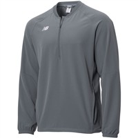New Balance Mens Long Sleeve 3000 Batting Jacket, Dark Grey
