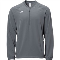 New Balance Mens Long Sleeve 3000 Batting Jacket, Dark Grey
