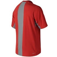New Balance Men's Short Sleeve 3000 Baseball Batting Jacket, Red