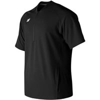New Balance Men's Short Sleeve 3000 Baseball Batting Jacket, Black