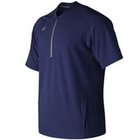 New Balance Men's Short Sleeve 3000 Baseball Batting Jacket, Navy