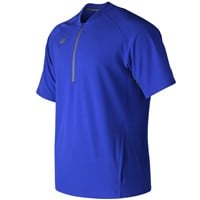 New Balance Men's Short Sleeve 3000 Baseball Batting Jacket, Royal