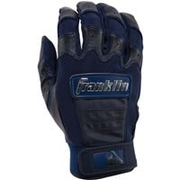 Franklin Adult CFX Pro Chrome Dip Batting Gloves, Navy