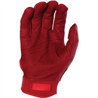 Franklin Adult CFX Pro Chrome Dip Batting Gloves, Red