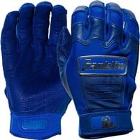 Franklin Adult CFX Pro Chrome Dip Batting Gloves, Royal