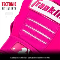 Franklin Youth CFX Pro Chrome Dip Batting Gloves, Pink