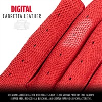 Franklin Youth CFX Pro Chrome Dip Batting Gloves, Red