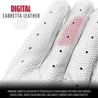 Franklin Youth CFX Pro Chrome Dip Batting Gloves, White