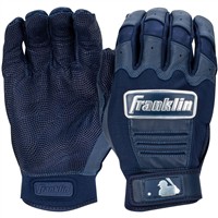 Franklin Youth CFX Pro Chrome Dip Batting Gloves, Navy