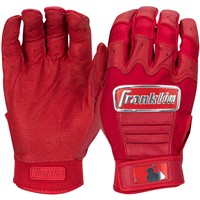 Franklin Youth CFX Pro Chrome Dip Batting Gloves, Red