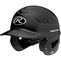 Rawlings Adult Coolflo Batting Helmet, Black