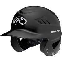 Rawlings Adult Coolflo Batting Helmet, Black