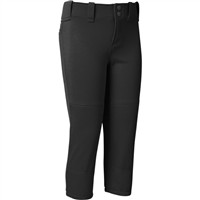 Mizuno Youth Belted Fastpitch Softball Pant, Black