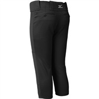 Mizuno Youth Belted Fastpitch Softball Pant, Black
