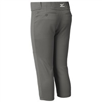 Mizuno Youth Belted Fastpitch Softball Pant, Charcoal