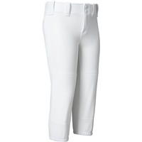 Mizuno Youth Belted Fastpitch Softball Pant, White
