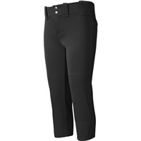Mizuno Youth Belted Fastpitch Softball Pant, Black