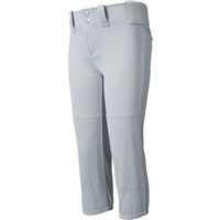 Mizuno Youth Belted Fastpitch Softball Pant, Grey