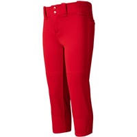 Mizuno Youth Belted Fastpitch Softball Pant, Red