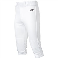 Rawlings Men's Launch Knicker Baseball Pant, White