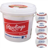 Rawlings R8U Practice Baseball 2-Dozen Bucket, z-1