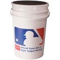 Rawlings Ball Bucket, White