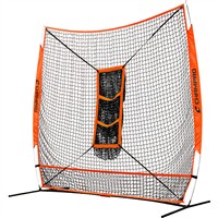 Champro MVP Portable Practice Net w/TZ3 Training Zone, 1-z-vv
