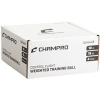 Champro Control Flight Weighted Softballs 4PK, Orange