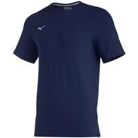 Mizuno Mens Comp Diamond Short Sleeve Crew, Black