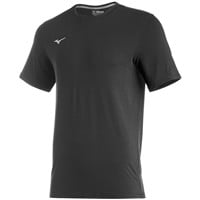 Mizuno Youth Comp Diamond Short Sleeve Training Crew, Black