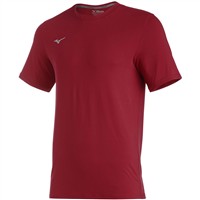 Mizuno Youth Comp Diamond Short Sleeve Training Crew, Cardinal