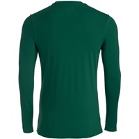 Mizuno Men's Comp Diamond Long Sleeve Baseball Crew, Dark Green