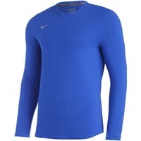 Mizuno Men's Comp Diamond Long Sleeve Baseball Crew, Red
