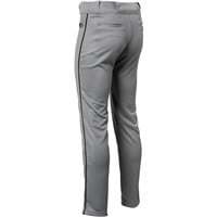 Rawlings Men's Launch Piped Baseball Pants, Grey/Black