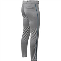 Rawlings Men's Launch Piped Baseball Pants, Grey/Royal