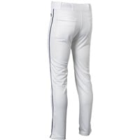 Rawlings Men's Launch Piped Baseball Pants, White/Navy
