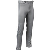 Rawlings Men's Launch Piped Baseball Pants, Grey/Navy
