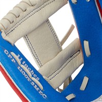 Mizuno Youth Prospect 11in Baseball Glove, Red/Royal